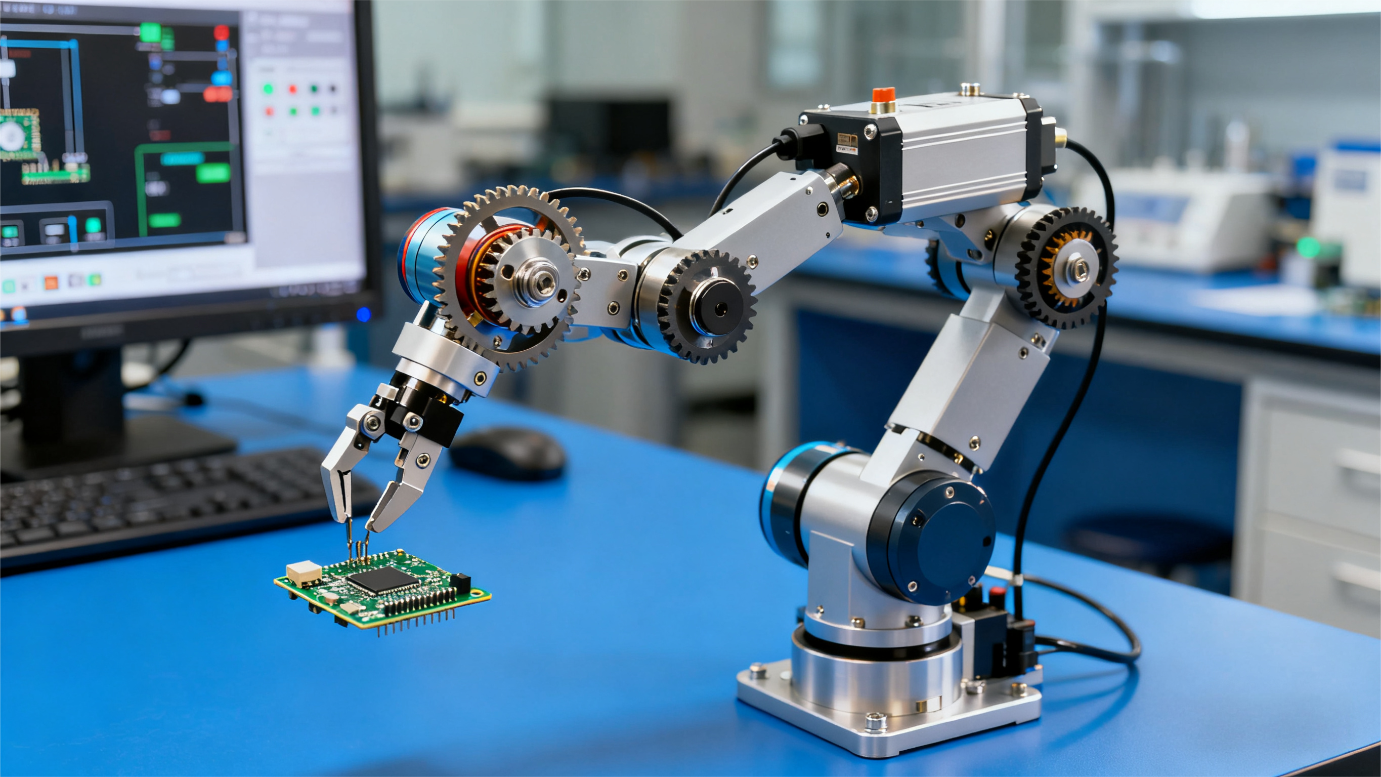 DC gear motor (spur gear) (2)