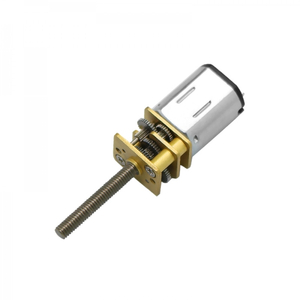 JGA12-N20 Threaded Shaft DC Spur Gear Motor Compact for DIY Robotics