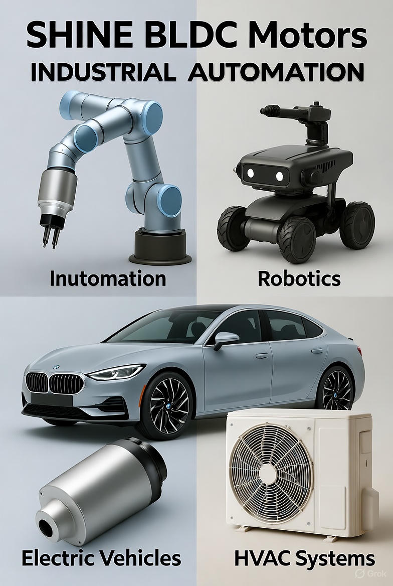 SHINE Professional BLDC Motor Introduction