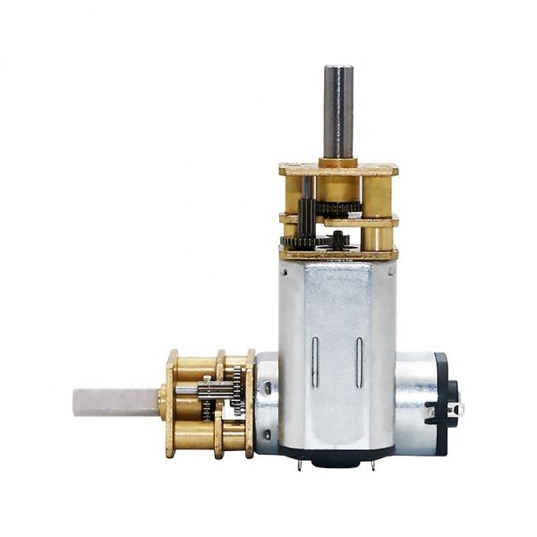 JGA12-N30 DC Spur Gear Motor Micro 6V/12V for Mini Automation Gadgets